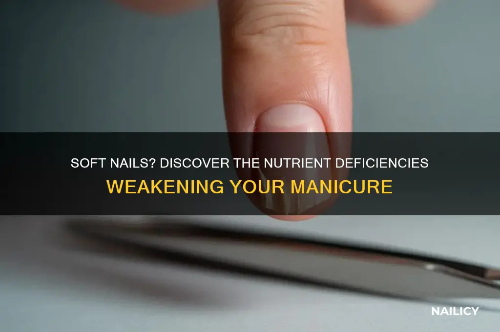 what are you lacking when you nails soften