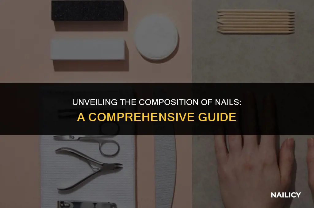 what arwe nails made of