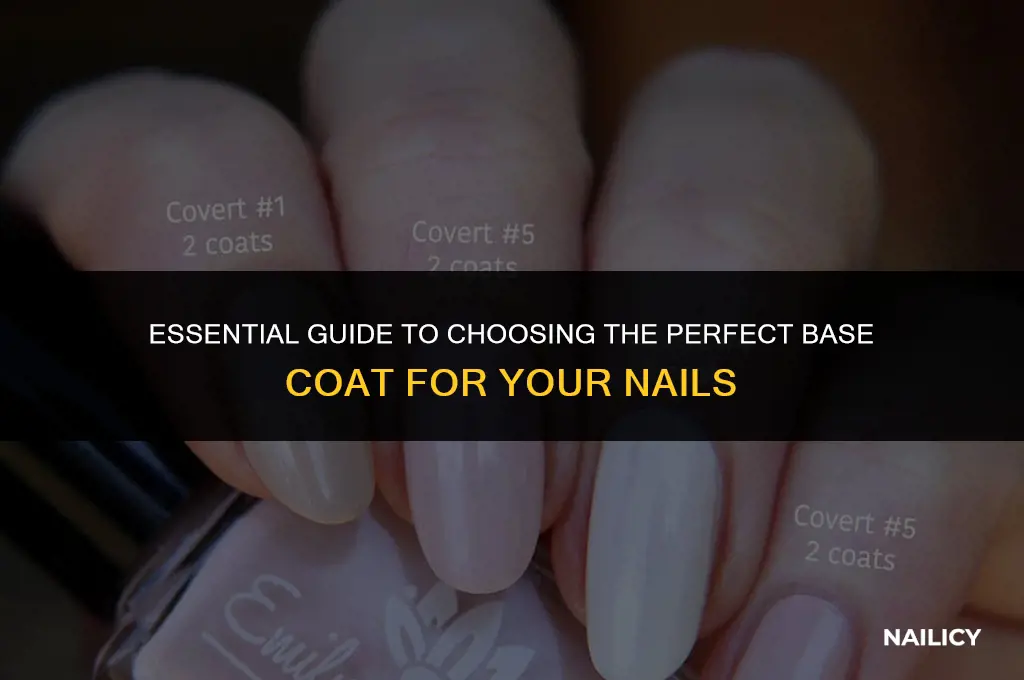 what base coat for nails
