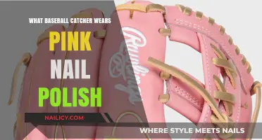 Why Baseball Catchers Are Rocking Pink Nail Polish on the Field