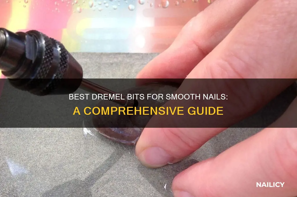 what bit for a dremel to smooth nails