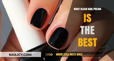 Top Black Nail Polishes: Long-Lasting, Shiny, and Chip-Resistant Favorites