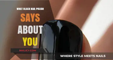 Black Nail Polish: Unveiling Your Bold, Mysterious, and Edgy Personality