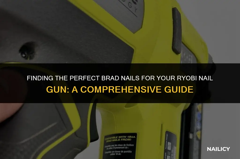 what brad nails fit ryobi