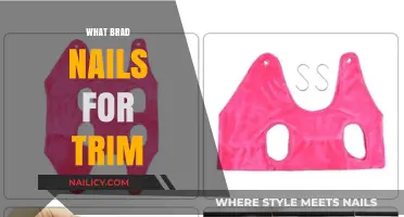 Selecting the Right Brad Nails for Trim Work