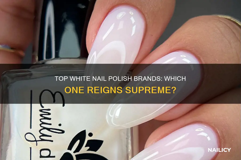 what brand has the best white nail polish