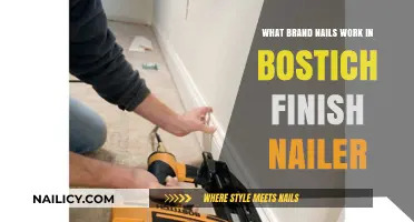 Best Brand Nails Compatible with Bostitch Finish Nailer: Expert Guide