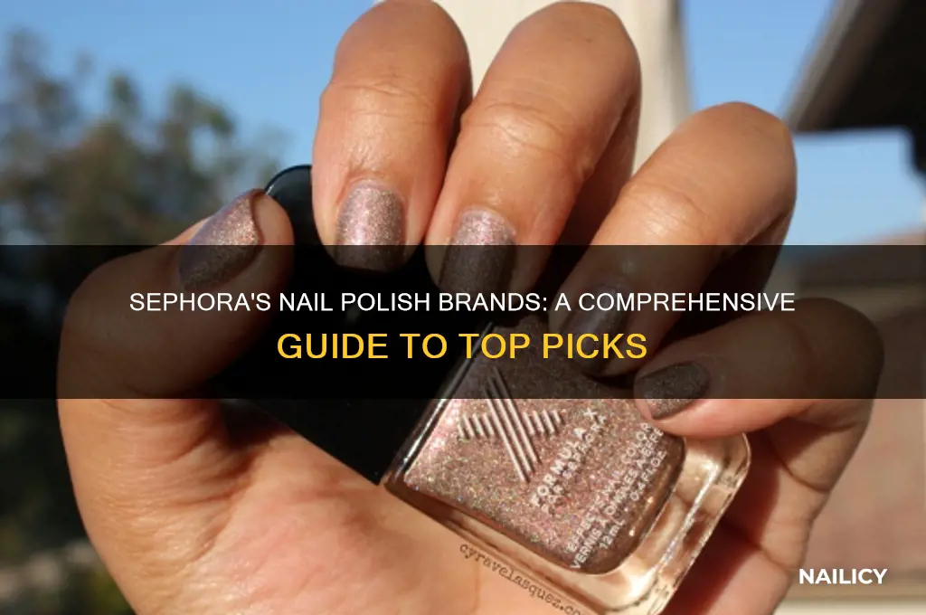 what brands of nail polish does sephora carry