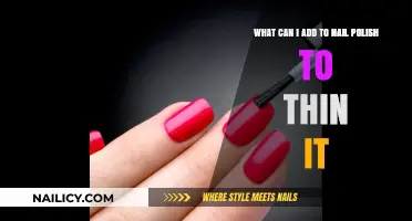 Revive Thick Nail Polish: Effective Thinning Agents to Add and Use