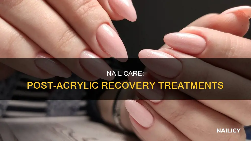 what can i put on my nails after removing acrylics