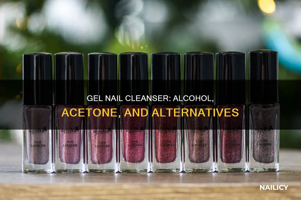 what can i use for gel nail cleanser