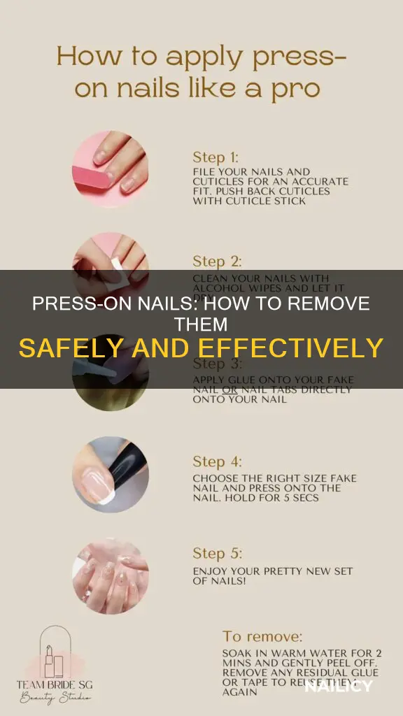 what can i use to remove press on nails