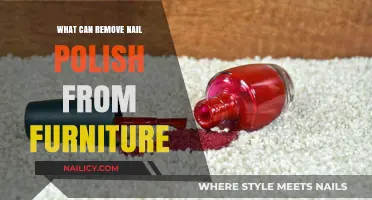 Erase Nail Polish Stains from Furniture
