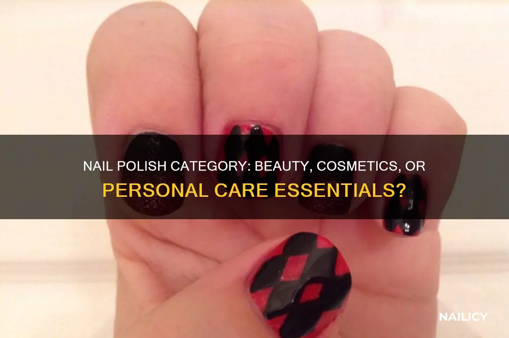 what category is nail polish on