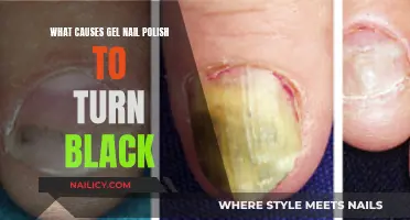 Gel Nail Polish Turning Black: What's the Culprit?