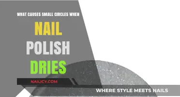 Why Nail Polish Dries with Small Circles: Causes and Solutions