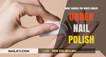 Why Chalky Residue Forms Under Nail Polish: Causes and Solutions