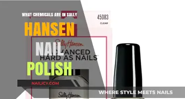 Unveiling Sally Hansen Nail Polish: Ingredients and Chemical Composition