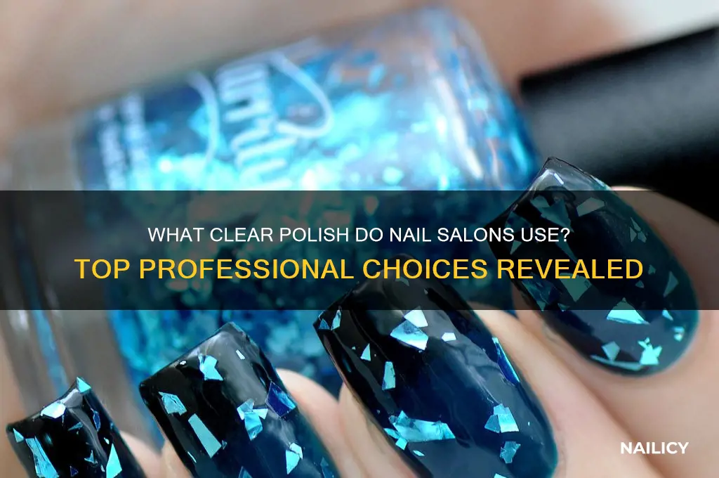 what clear polish do nail salons use