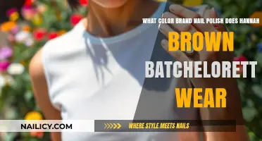 Hannah Brown's Bachelorette Nail Polish Color and Brand Revealed