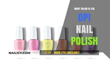 Discover the Stunning Shade of OPI C1A Nail Polish