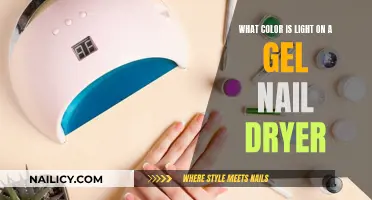 Gel Nail Dryers: What Color Light Is Used?