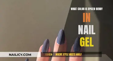 The Mystery of Spiced Berry Nail Gel Color