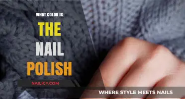 Discover the Perfect Shade: What Color is the Nail Polish?