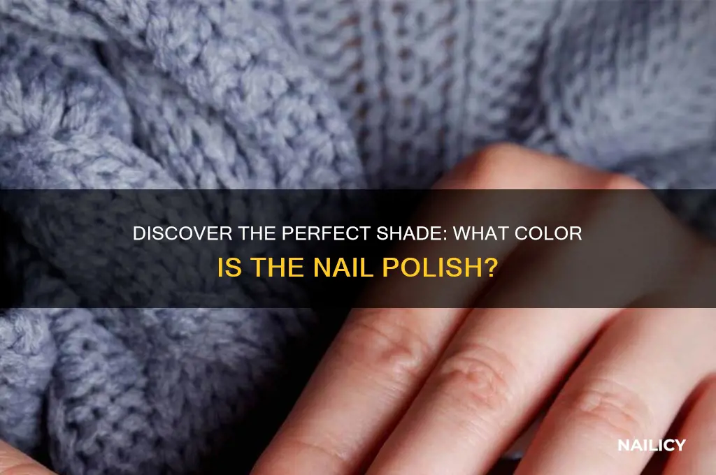 what color is the nail polish