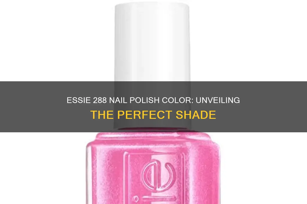 what color is this nail polish essie 288