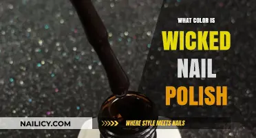 Discover the Striking Shade of Wicked Nail Polish: A Guide