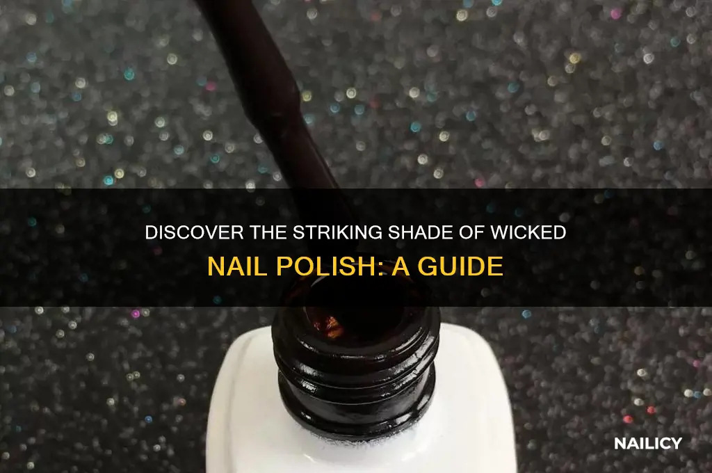 what color is wicked nail polish