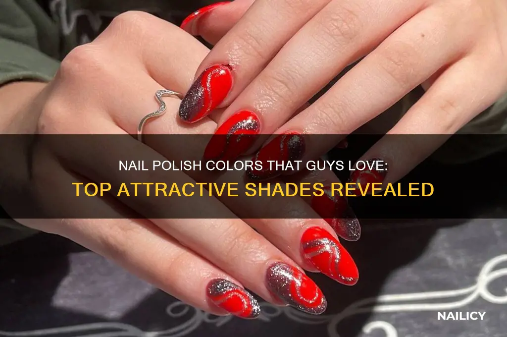 what color nail polish attracts guys