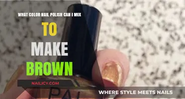Mixing Nail Polish Colors: How to Create the Perfect Brown Shade