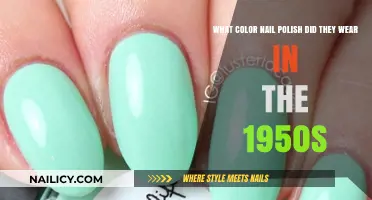 Vintage Glamour: 1950s Nail Polish Colors and Trends Revealed