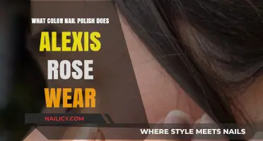 Alexis Rose's Signature Nail Polish Color Revealed: A Schitt's Creek Style Guide