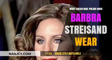 Barbra Streisand's Signature Nail Polish Color Revealed: A Timeless Choice
