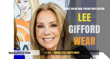 Kathie Lee Gifford's Signature Nail Polish Color Revealed