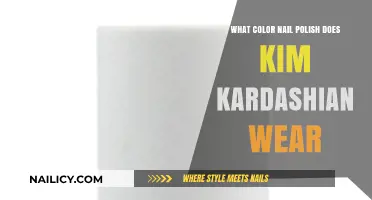 Kim Kardashian's Go-To Nail Polish Colors Revealed: A Style Guide