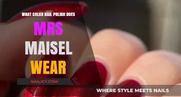 Mrs. Maisel's Signature Nail Polish Color Revealed: A Style Guide
