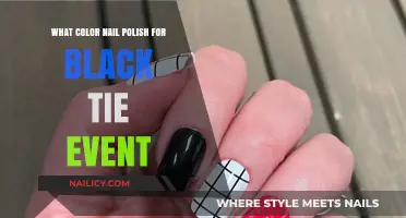 Elegant Black Tie Event Nail Polish Colors: Timeless and Sophisticated Choices
