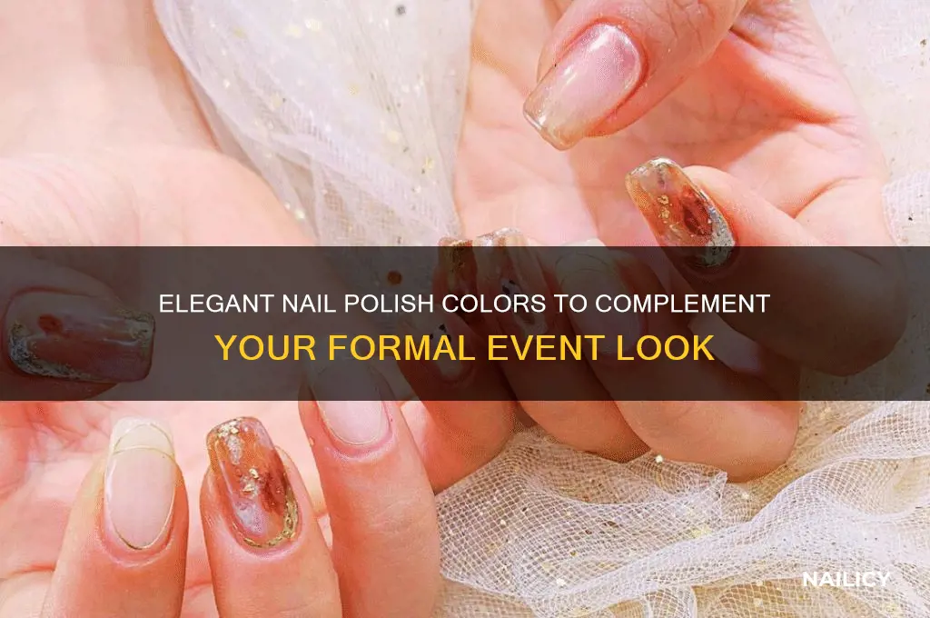 what color nail polish for formal event