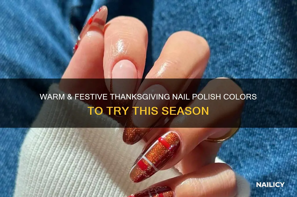 what color nail polish for thanksgiving