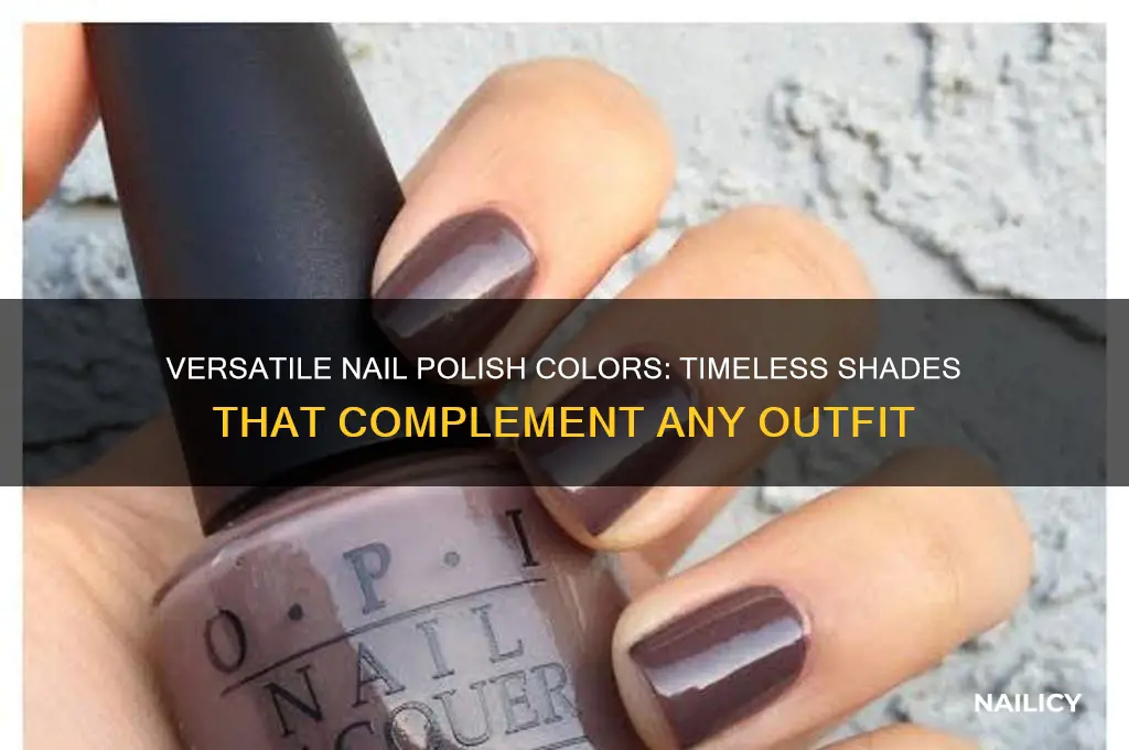 what color nail polish goes with anything