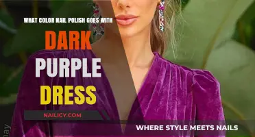 Perfect Nail Polish Colors to Complement Your Dark Purple Dress