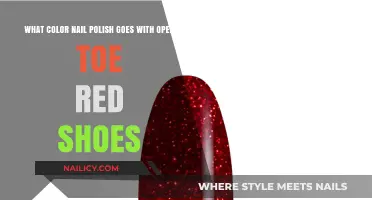 Perfect Nail Polish Colors to Complement Your Open-Toe Red Shoes