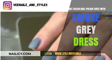 Perfect Nail Polish Colors to Complement Your Smoke Grey Dress