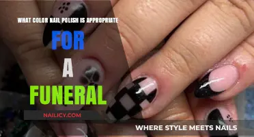 Choosing Respectful Nail Polish Colors for a Funeral: A Guide