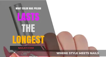 Long-Lasting Nail Polish: Top Colors for Enduring Manicures