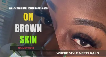 Flattering Nail Polish Colors That Complement Brown Skin Tones Perfectly